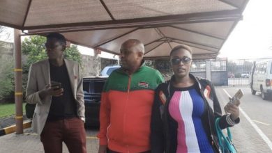 Photo of Tony Gachoka touches influencer Sharon Nduta’s boobs :)