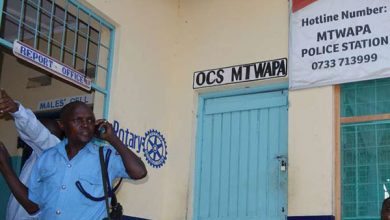 Photo of Mtwapa Police Station might have been exposed to coronavirus.Deputy OCS & Base Commander contacted DG Kilifi.