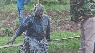 Photo of Chepkoech Kigen, the disabled woman who a Chief poured illicit liquor on her, cries for justice