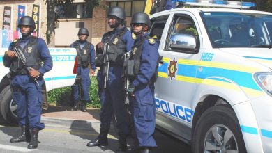 Photo of South African bride and groom arrested on their wedding day for violating lockdown