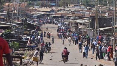 Photo of See What angry Kawangware tenants did to a landlord over rent