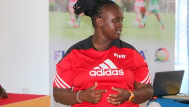 Photo of MYSA sports manager Maqulate Onyango Akorot, attributes FIFA Women Grassroot Development Program to current FKF regime.