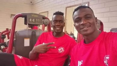 Photo of Former Gor Captain Harun Shakava and Nkana Fc Midfielder Duncan Otieno “Dunco” Joining Afc Leopards.