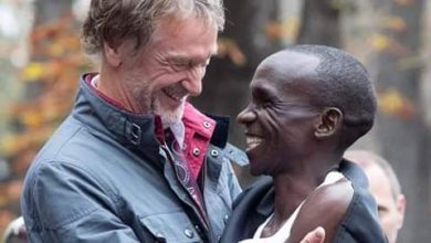 Photo of Eliud Kipchoge and Jim Arthur Ratcliffe Growth story.