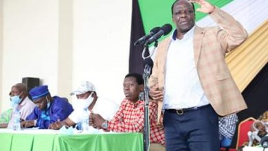 Photo of We are not cows Luhya Mps tell Oparanya and Eugine in Kakamega.