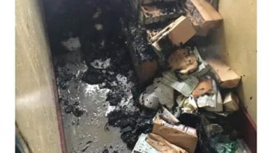 Photo of Fire razes Anc offices in Kakamega. Investigations underway.
