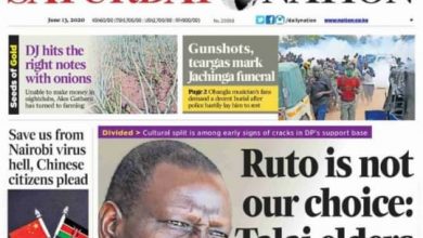 Photo of Stop peddling fake news: Mudavadi tell Nation media.