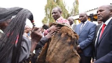 Photo of Kalenjin elders: We gave Ruto Community blessings the same way we gave to Koitalel, Moi and now Ruto