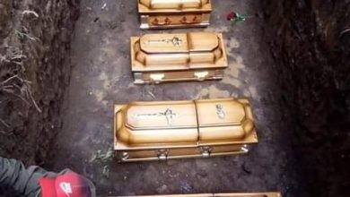 Photo of Four kids murdered by a Naivasha mum laid to rest