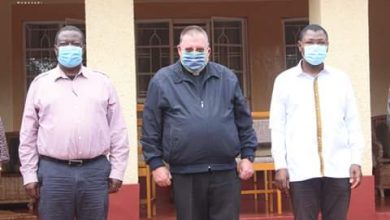 Photo of Hurricane Mudavadi lands in Kitale joined by Sen Wetangula.