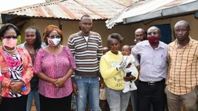 Photo of Vihiga County Woman Mp Hon Adagala to the rescue of blind soccer star Martin Imbalambala