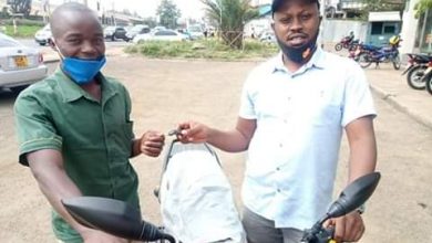 Photo of I gave him a cotton to sleep on and he later thanked me with a mortor bike..Wafula Kizito story.