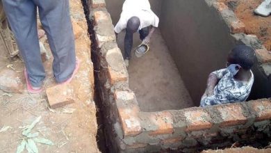 Photo of Papa Shirandula’ resting home almost complete before his day tomorrow.  See pictures.