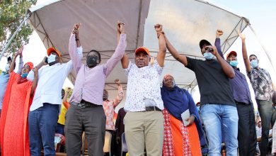 Photo of Msambweni ODM Candidate Mr. Omari Boga officially commenced his campaign.