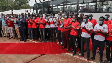 Photo of Shabana Fc gets a 62 sitter bus from president Uhuru!