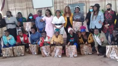 Photo of Celebrating girl child by mentoring and sharing with them sanitary towels in Dagoretti North: Hon Emma Shinjiri.