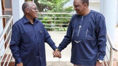 Photo of Pombe Tosha! Says Uhuru as he congratulates Pombe over Tundu.