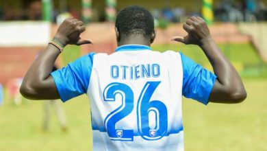 Photo of Duncan Otieno a former AFC leopards Captain- makes a comeback to the Den from Nkana Fc Zambia.