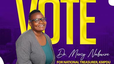 Photo of Dr. Mercy Nabwire to run in the forthcoming KMPDU national elections as treasurer.