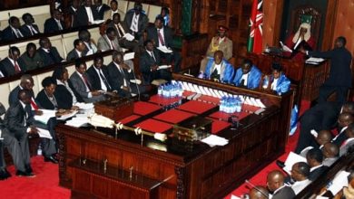 Photo of ”Stop frustrating Jeremiah Nyegenye” clerk of the national assembly Michael Sialai told.