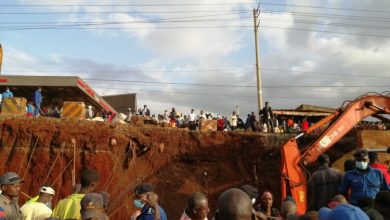 Photo of Tragedy in Kangemi as a flyover under construction collapses burying  workers alive.