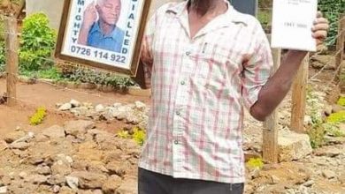 Photo of Strange!Murang’a man digs his own grave and buys his coffin.