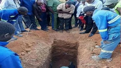 Photo of A pastor who asked his church members to bury him alive  and he would resurrect after 3 days just like Christ fails to make it.