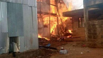 Photo of Fire burns down 500 houses in Kawangware.