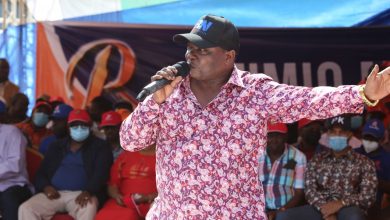 Photo of Nairobi gubernatorial  aspirant Richard Ngatia in Sagana 3 Uhuru meeting.