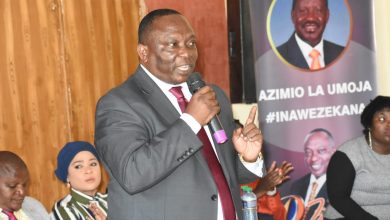 Photo of Women team dubbed Queens for Ngatia to rally for his election.