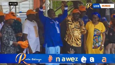 Photo of It is Sammy Aina vs Khalwale for Kakamega senator as Raila endorses Aina as the Azimio candidate.