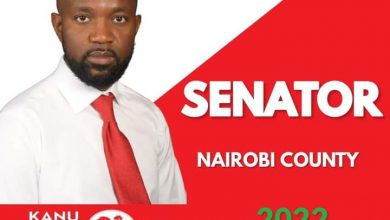 Photo of Nairobi’s KANU Senate aspirant Ochoti campaigns in Mukuru