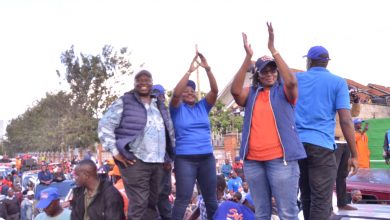 Photo of Richard Ngatia rallies his city supporters behind Raila and Igathe.