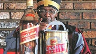 Photo of Gabola church of South Africa where beer and whisky is served during worship to open branches in Kenya in February.