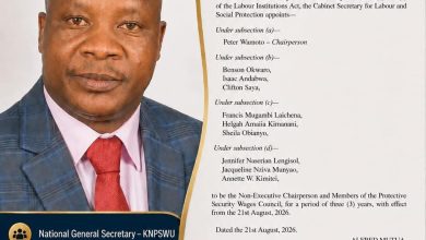 Photo of KNPSWU BOSS ISAAC ANDABWA RALLIES 1.2M SECURITY WORKERS FOR A NEW DAWN IN THE INDUSTRY.